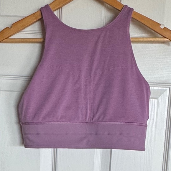 Lululemon Energy Bra - high neck - long line - 8 - Jubilee - XLNT - Picture 4 of 6